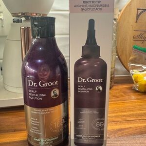 Dr groot Scalp Revitalizing Solution Hair Thickening Shampoo -and treatment